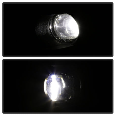 Feu antibrouillard à LED de style OEM Spyder 17-18 avec interrupteur pour Mazda CX-5 - Transparent (FL-MCX52017-LED-C)