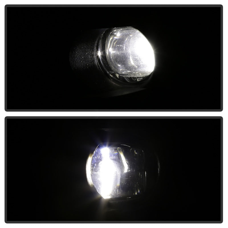 Feu antibrouillard à LED de style OEM Spyder 17-18 avec interrupteur pour Mazda CX-5 - Transparent (FL-MCX52017-LED-C)