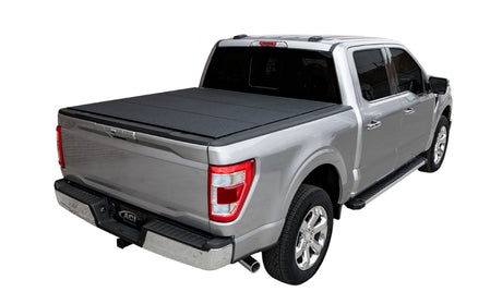 Housse de protection à trois volets Access LOMAX Pro Series 08-16 pour Ford Super Duty F-250, caisse de 6 pi 8 po - Blk Diamond Mist