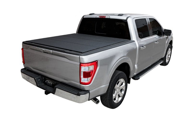 Housse de protection à trois volets Access LOMAX Pro Series 17-19 Ford Super Duty F-250 6 pi 8 po Blk Diamond Mist