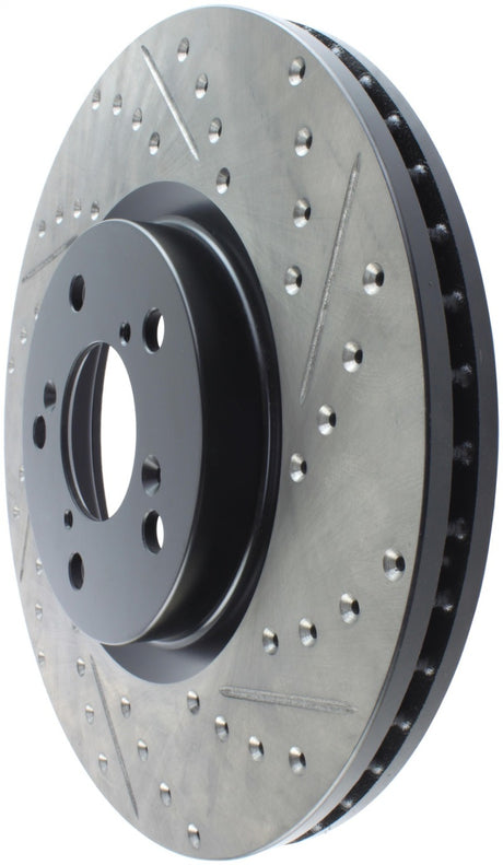 Rotor avant gauche fendu et percé StopTech 07-08 Acura MDX SportStop