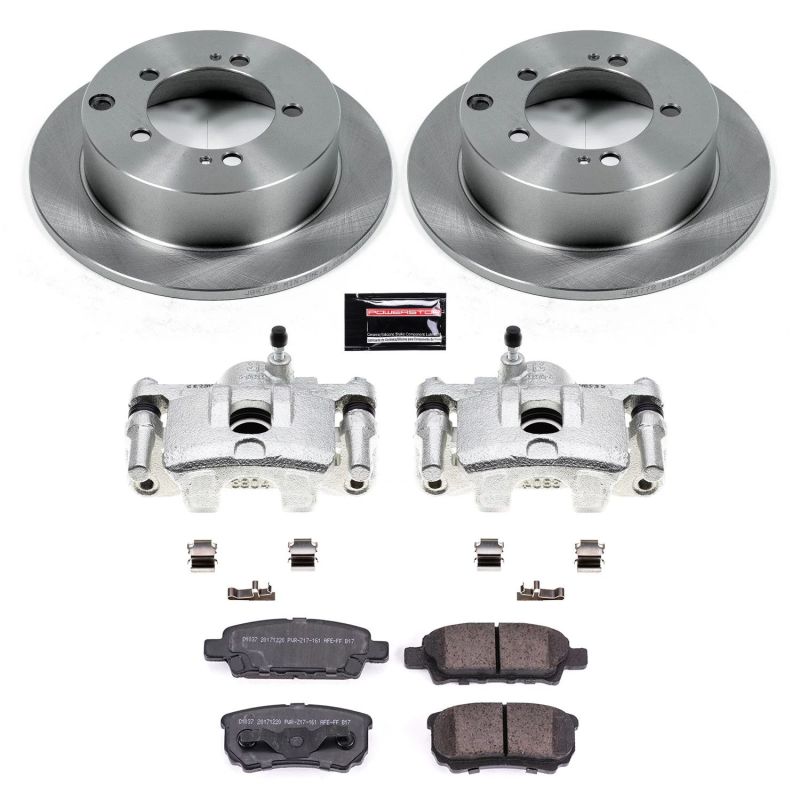 Power Stop 04-06 Mitsubishi Lancer Rear Autospecialty Brake Kit w/Calipers