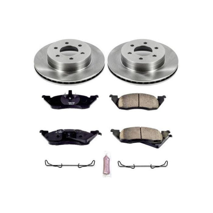 Kit de freins avant Power Stop Autospecialty pour Dodge Dakota 97-98