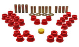 Ensemble de bagues de bras de suspension arrière rouges Energy Suspension 90-97 Mazda Miata