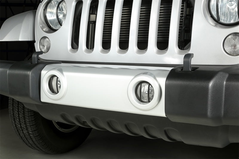 Rugged Ridge 07-18 Jeep Wrangler JK Black Fog Light Euro Guards