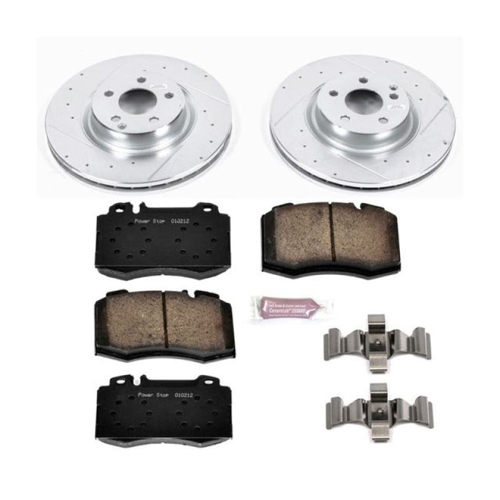 Kit de freins sport Power Stop 07-09 Mercedes-Benz E550 Z23 Evolution avant