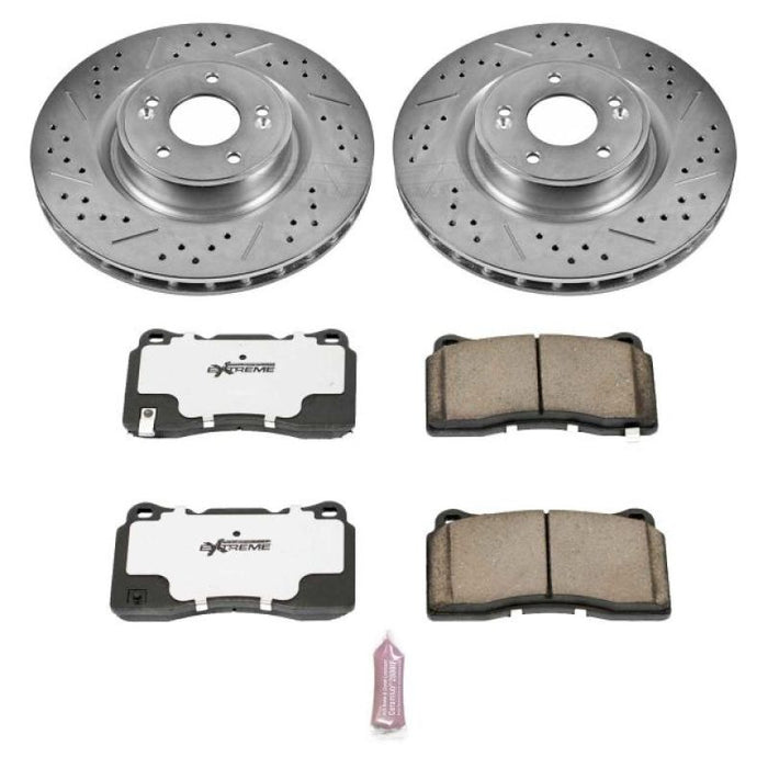 Kit de freins Power Stop 10-16 Hyundai Genesis Coupé Z26 Street Warrior avant