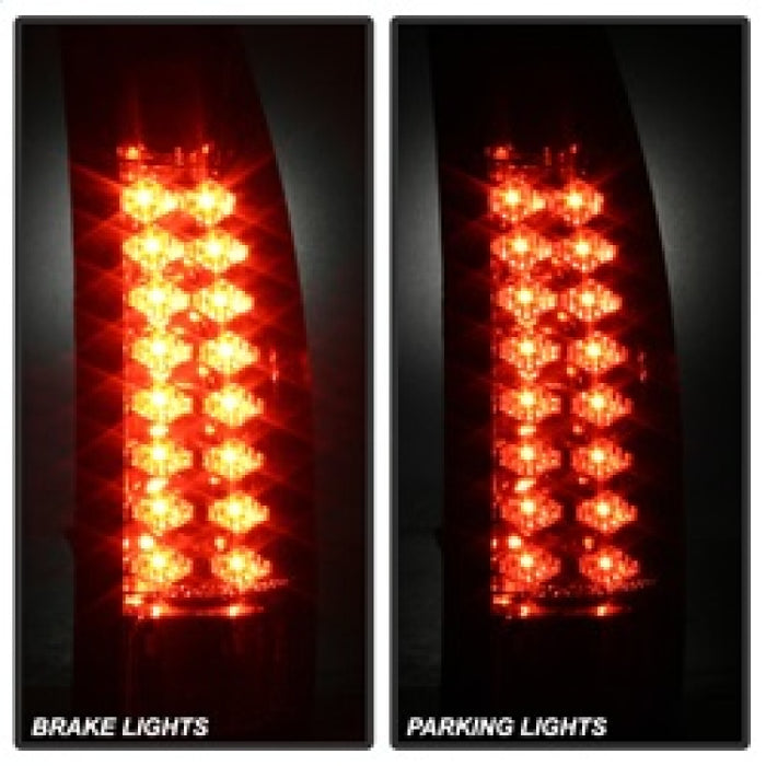 Spyder Chevy C/K Series 1500 88-98/Blazer 92-94 LED Tail Lights Red Clear ALT-YD-CCK88-LED-RC