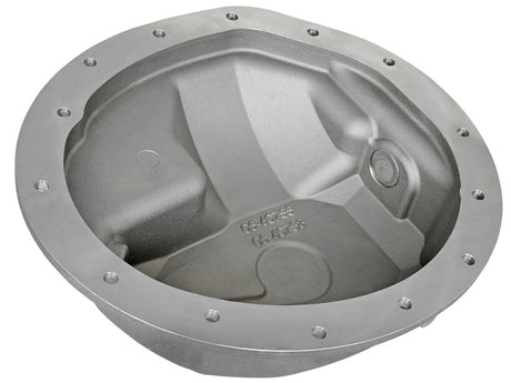Couvercle de différentiel arrière aFe Power brut avec ailettes usinées Street Ser. 16-17 Nissan Titan XD (AAM 9.5-14)