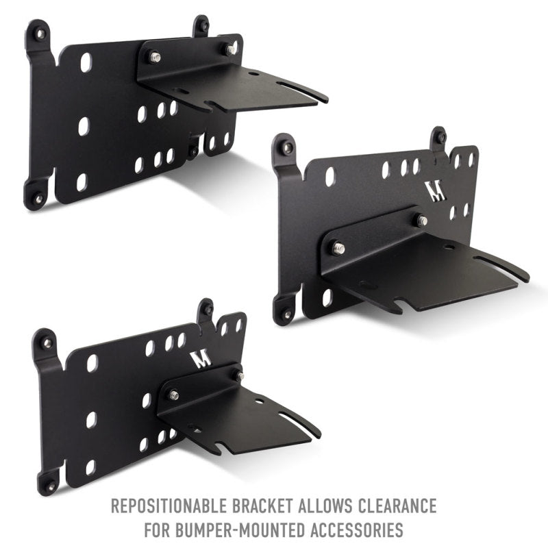 Déplacement de la plaque d'immatriculation du pare-chocs modulaire Mishimoto 2021+ Ford Bronco