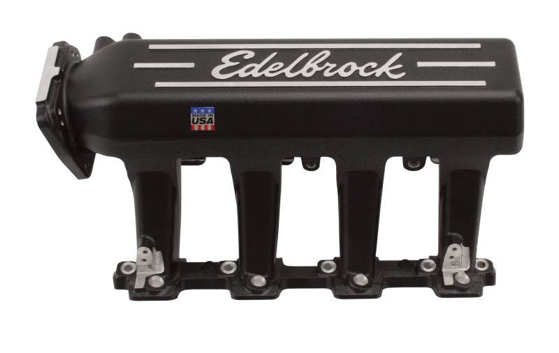 Collecteur EFI Edelbrock Pro Flo XT GM LS1 avec finition en poudre noire