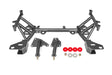 BMR 93-02 4th Gen F-Body K-Member LT1 Motor Mounts Pinto Rack Mounts Black Hammertone BMR Suspension