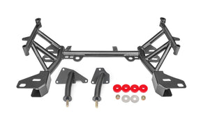 BMR 93-02 4th Gen F-Body K-Member LT1 Motor Mounts Pinto Rack Mounts Black Hammertone BMR Suspension