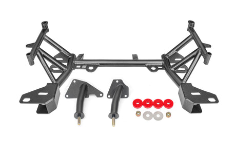BMR 93-02 4th Gen F-Body K-Member LT1 Motor Mounts Pinto Rack Mounts Black Hammertone BMR Suspension