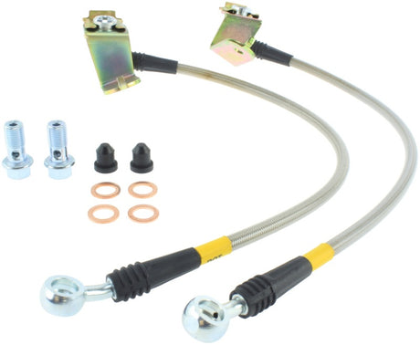 Conduites de frein arrière en acier inoxydable StopTech 06-07 Chrysler 300C SRT-8