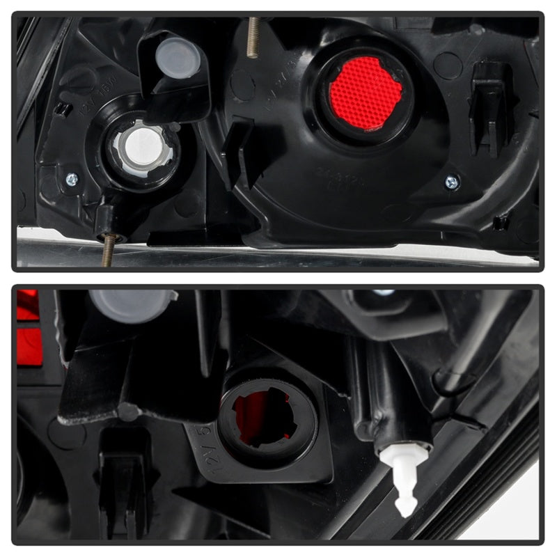 xTune Nissan Altima Sedan & Hybrid 07-12 Driver Side Tail Lights - OEM Left ALT-JH-NA07-4D-OE-L