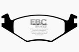 Plaquettes de frein avant EBC 86-93 Volkswagen Cabriolet 1.8 Redstuff