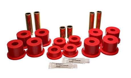 Jeu de bagues de ressort Energy Suspension Fd F-450 - Rouge