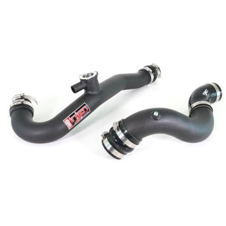 Kit de tuyauterie de refroidisseur intermédiaire en aluminium Injen 15-19 Ford Mustang 2,3 L EcoBoost - Noir froissé