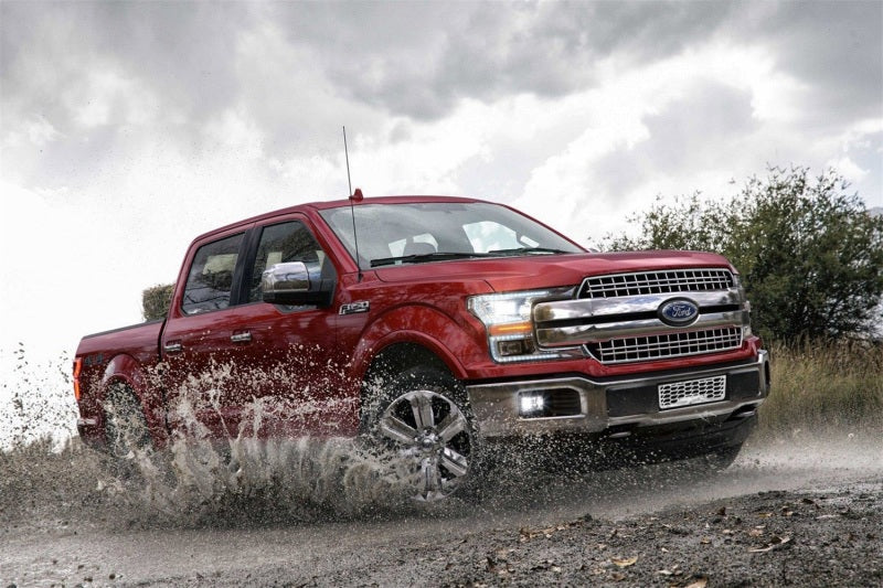 Inserts de calandre de pare-chocs à motif de barres pour Ford SuperDuty 2020 de Putco - Poli