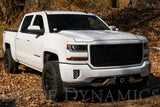 Kit de feux de fossé à DEL SSC2 pour Silverado/Sierra 14-19 de Diode Dynamics - Combo jaune sport