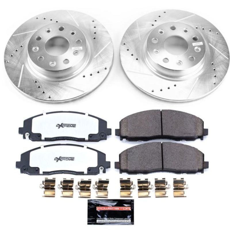 Kit de freins avant Power Stop 18-19 pour camion et remorquage Jeep Wrangler Z36