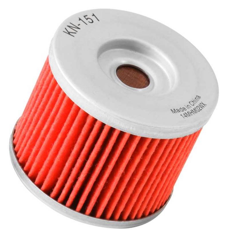 Filtre à huile K&amp;N Aprilia / MZ / BMW / MUZ 2,219 po de diamètre extérieur x 2,063 po de hauteur
