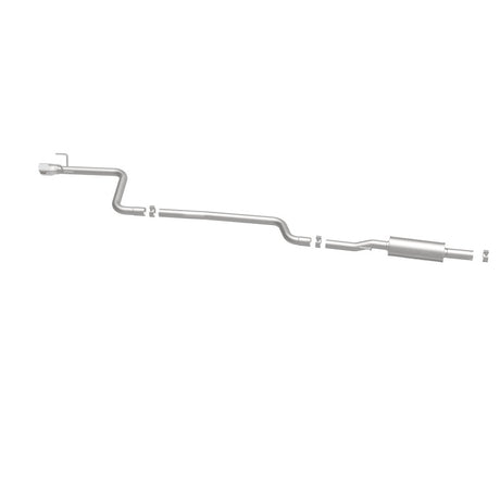 Échappement MagnaFlow CatBack 16-19 Chevy Cruze 1.4L Street Series à sortie unique en acier inoxydable poli