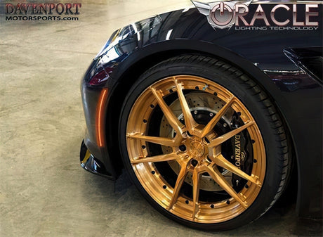 Ensemble de marqueurs latéraux Oracle Chevrolet Corvette C7 Concept - Teinté - Sans peinture VOIR LA GARANTIE