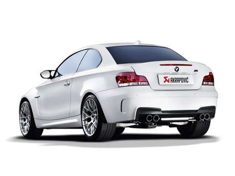 Ligne d'échappement Akrapovic 11-12 BMW Série 1 M Coupé (E82) Slip-On (Titane) (Embouts requis)