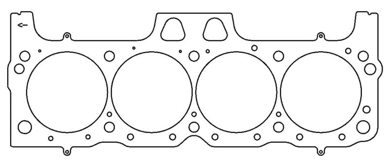 Joint de culasse MLS Cometic Ford 429/460CI Stock Block 4,50 pouces d'alésage .040 d'épaisseur