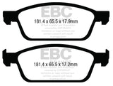 Plaquettes de frein avant EBC 13+ Ford Escape 1.6 Turbo 4WD Yellowstuff