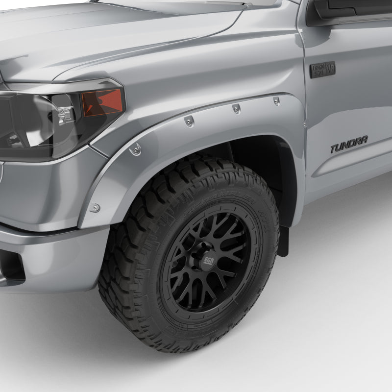 Élargisseurs d'ailes EGR 14+ Toyota Tundra Bolt-On Look Color Match - Ensemble - Silver Sky