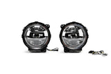 Phares de projecteur à LED DV8 Offroad 2018+ Jeep Wrangler JL/Gladiator