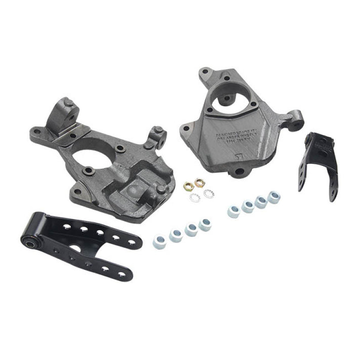 KIT D'ABAISSEMENT Belltech 16-18 Chevy Silverado 1500 2 po avant/3 po arrière