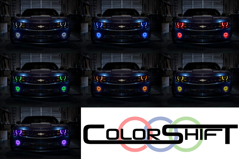 Kit Halo Oracle Chevrolet Camaro RS 10-13 - ColorSHIFT avec contrôleur 2.0 VOIR LA GARANTIE