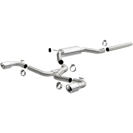 Échappement arrière de catalyseur MagnaFlow 18-19 VW GTI 2.0L 409 SS poli 3 pouces Touring Series