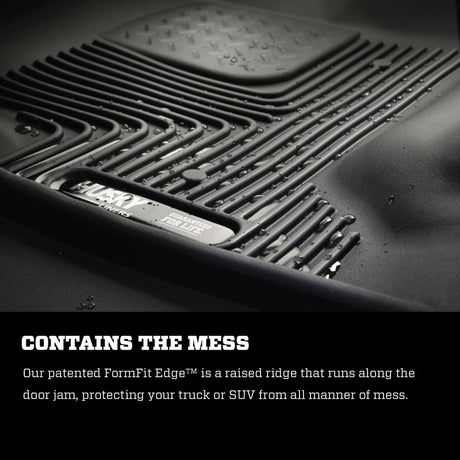 Revêtements de sol avant noirs Husky Liners 2007-2014 Jeep Wrangler (2 portes/4 portes Unlimited) X-Act Contour