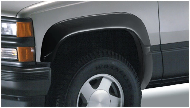 Bushwacker 88-99 Chevy C1500 Extend-A-Fender Style Flares 2pc Couvre les trous d'évasement OEM - Noir