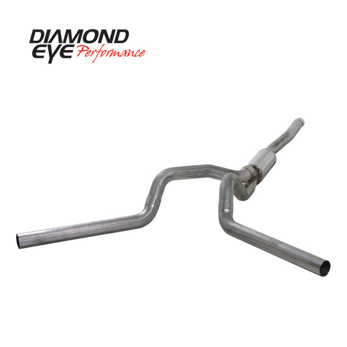 KIT Diamond Eye 4 po CB MFLR TUYAU DE RÉPARATION DOUBLE SS : 2006-2007.5 CHEVY/GMC 6,6 L 2500/3500