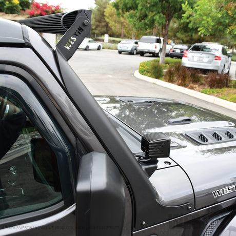 Support d'éclairage LED pour pilier Jeep Wrangler 18-19 Westin - Noir
