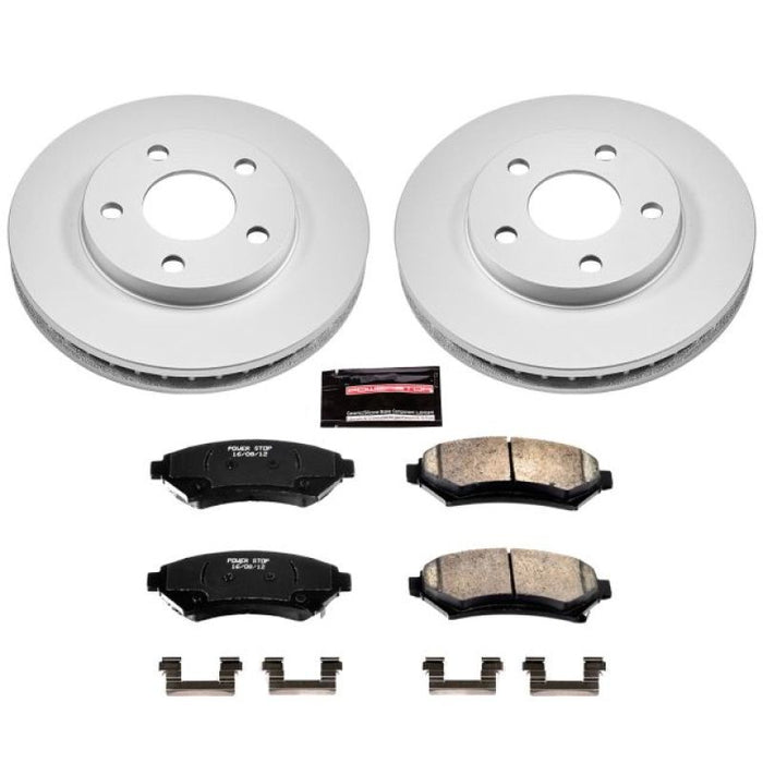 Kit de freins avant Power Stop 97-05 Buick Century Z17 Evolution Geomet avec revêtement