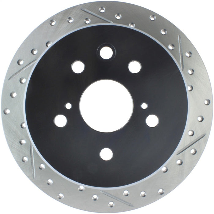 Disque de frein arrière gauche fendu et percé StopTech 06-10 Lexus IS 250/IS 300/IS 350 SportStop