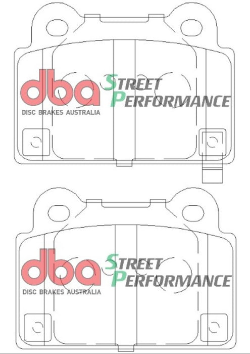 Plaquettes de frein arrière DBA 08-14 Mitsubishi EVO SP500