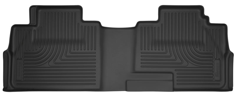 Revêtements de sol noirs Husky Liners 07-14 Ford Edge / 07-15 Lincoln MKX X-Act Contour (2e siège)