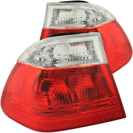 Feux arrière ANZO 1999-2001 BMW Série 3 E46 Rouge/Clair