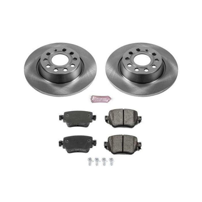 Kit de freins arrière Power Stop Autospecialty pour Audi Q3 16-18