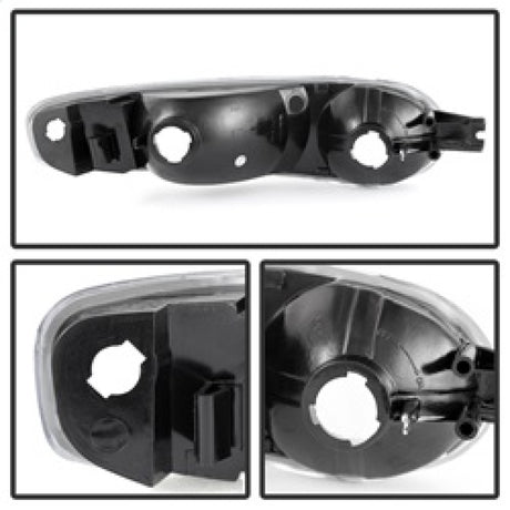 Feux de pare-chocs Xtune GMC Sierra Denali 00-06 transparents CBL-GD00-C