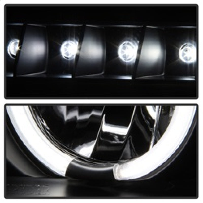 Phares de projecteur Spyder Toyota Tundra 07-13 CCFL Halo LED Blk PRO-YD-TTU07-CCFL-BK