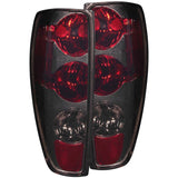 Feux arrière ANZO 2004-2012 Chevrolet Colorado Rouge/Fumée